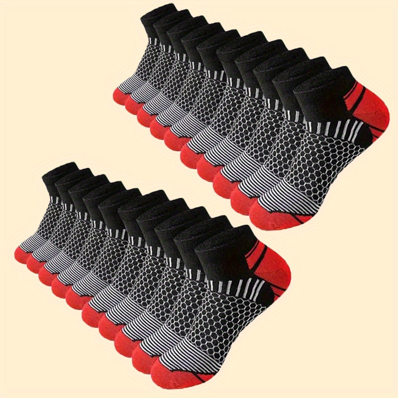 Socks Ankle Men - 6 пар мужских коротких спортивных носков