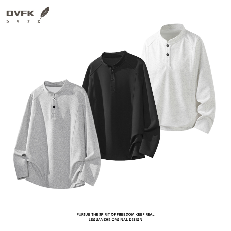 Mens Fashion Summer - Мужская рубашка с рукавами реглан, длинным