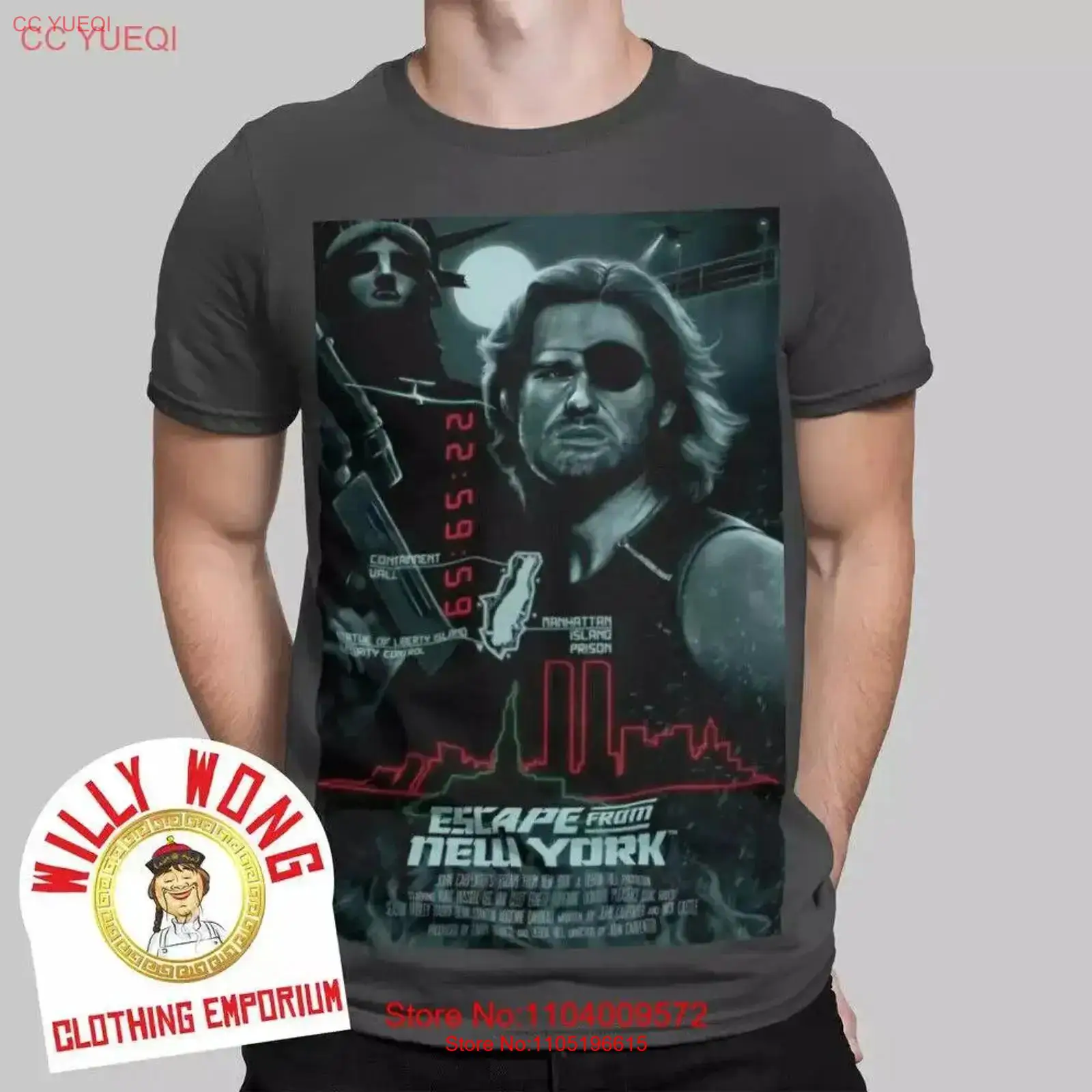 Men'S Fashion New York - Футболка «Втеча из Нью-Йорка» в стиле