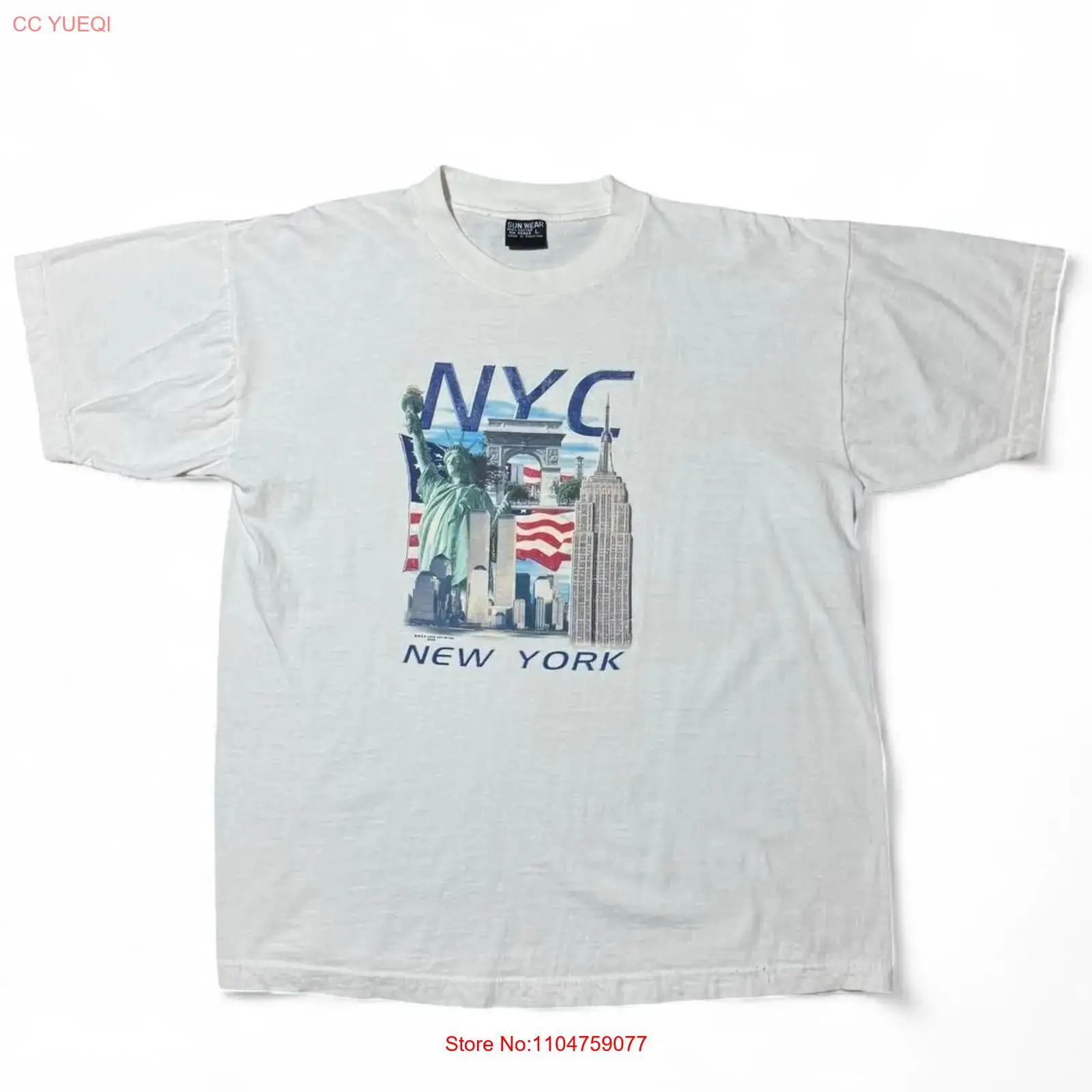 Men'S Fashion New York - Винтажная футболка Y2K с изображением Си-Эн-Тайвэйрс