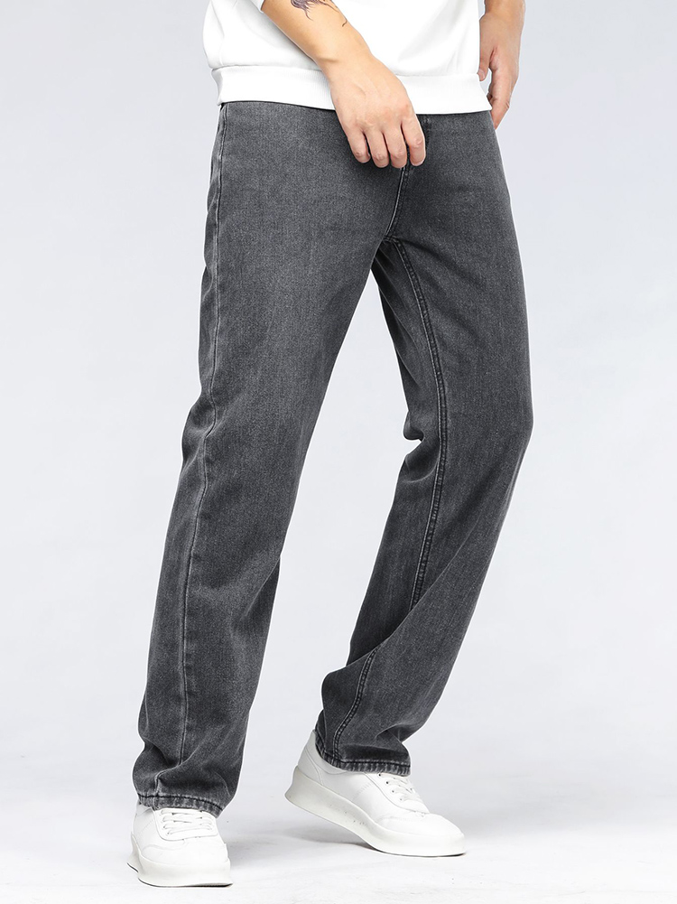 Мужские корейские модные джинс – обзор и цена Men'S Fashion Grey Jeans