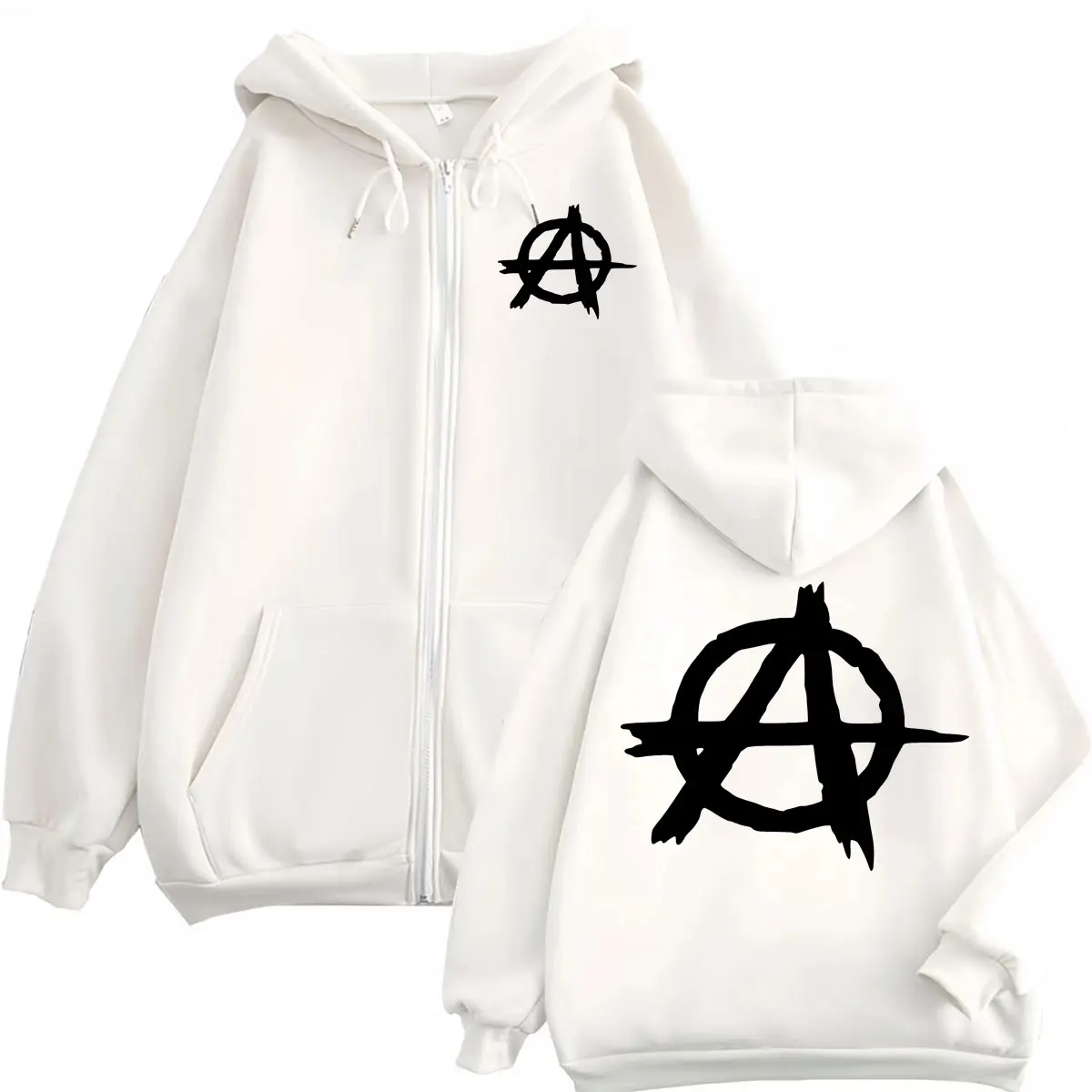 Толстовки с логотипом сериала  – обзор и цена Mens Fashion Zip Up Hoodies