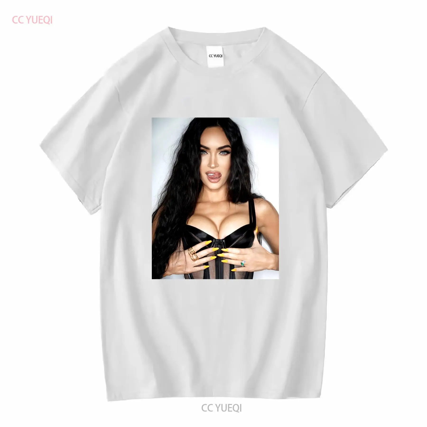 Футболка Megan Fox с плакатом  – обзор и цена Poster Men Fashion