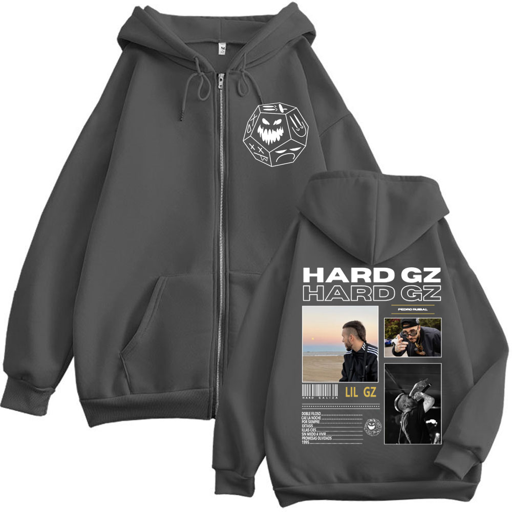 Худи на молнии Rapper HARD GZ  – обзор и цена Mens Fashion Zip Up Hoodies