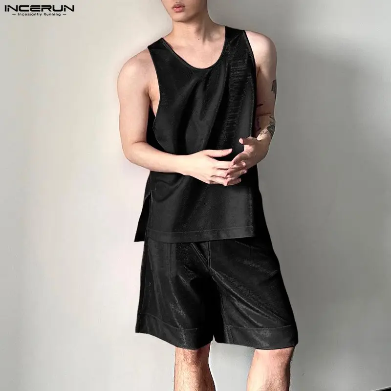 Мужские комплекты INCERUN: бле – обзор и цена Mens Fashion Summer