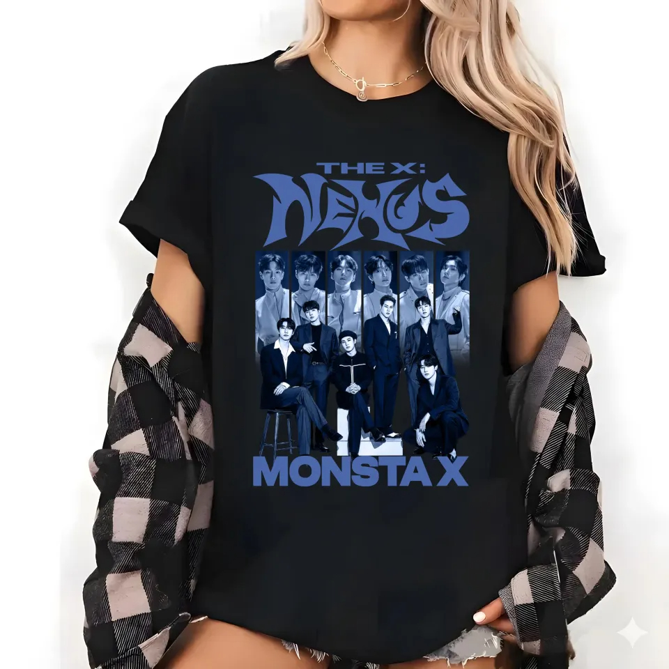 Футболка MONSTA X The X: Nexus – обзор и цена Men'S Fashion X
