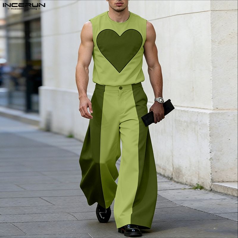 Мужские комплекты INCERUN: топ – обзор и цена Mens Fashion Summer