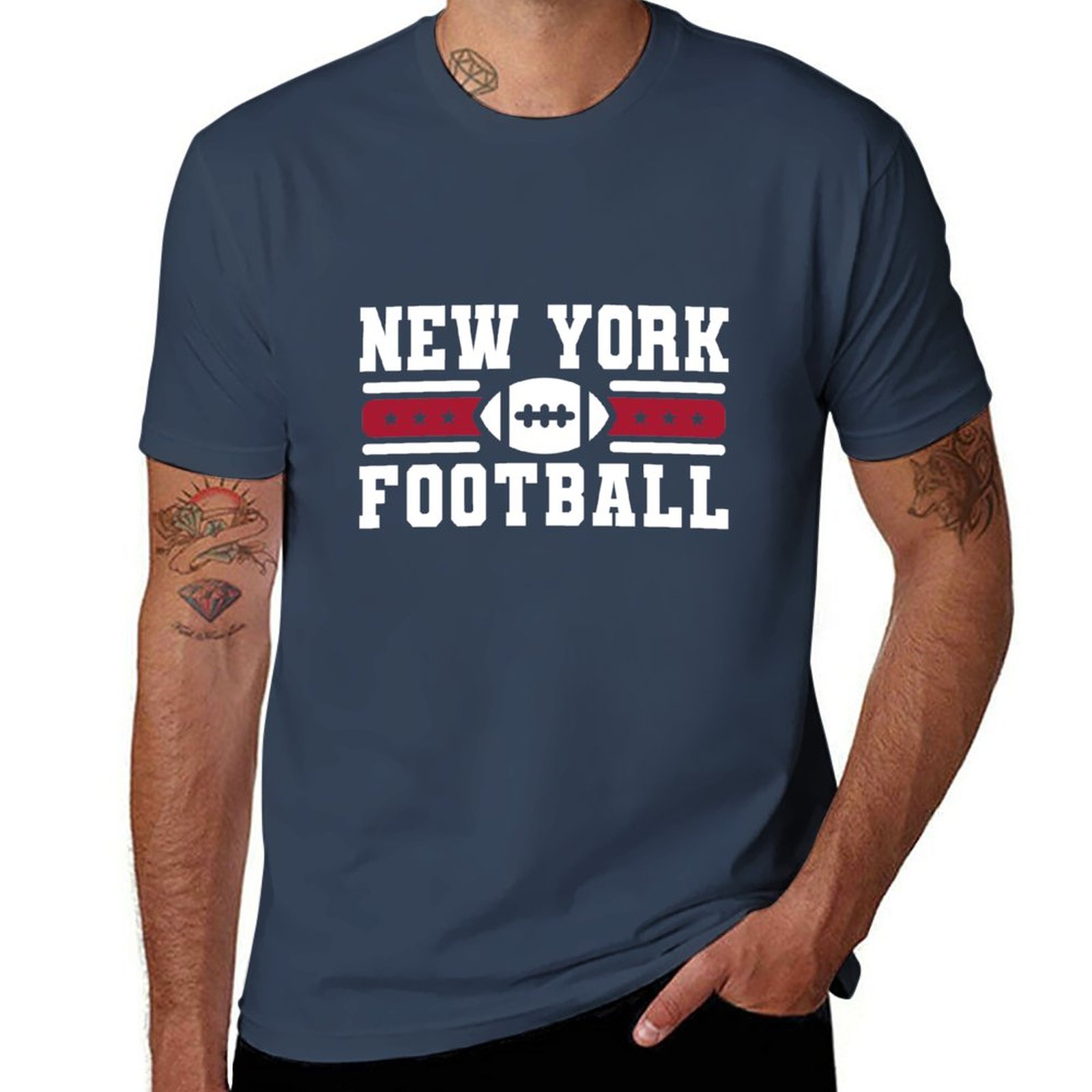 Винтажная Спортивная футболка  – обзор и цена Men'S Fashion New York